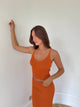 Malie glimmer tanktop  - Orange