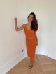 Malie glimmernederdel - Orange