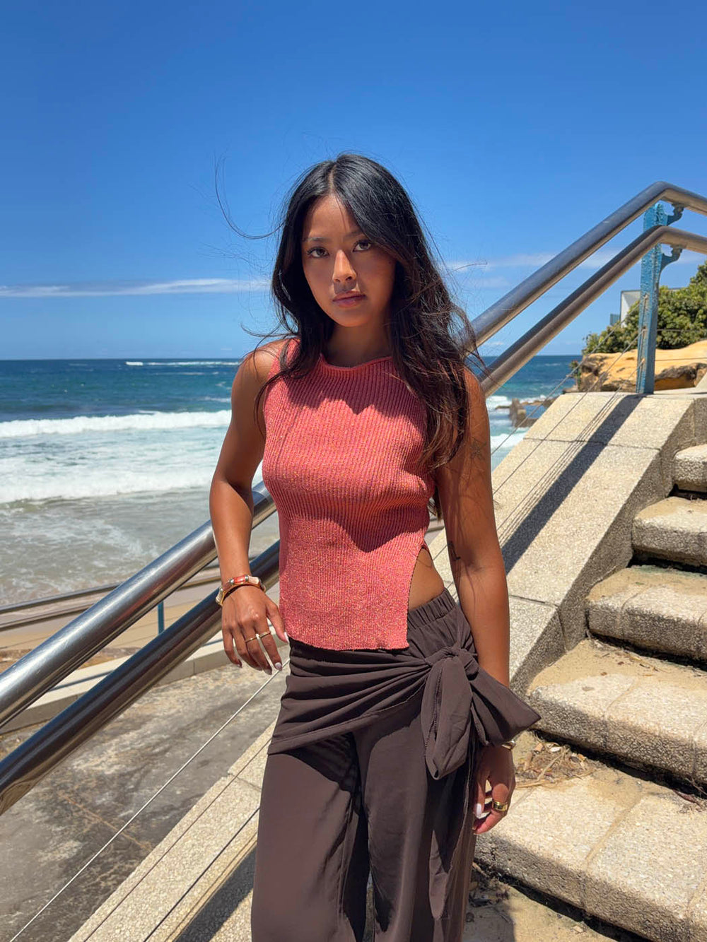 Montania glimmertop - Rosa