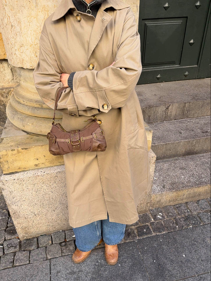 Teddy håndtaske - Brun