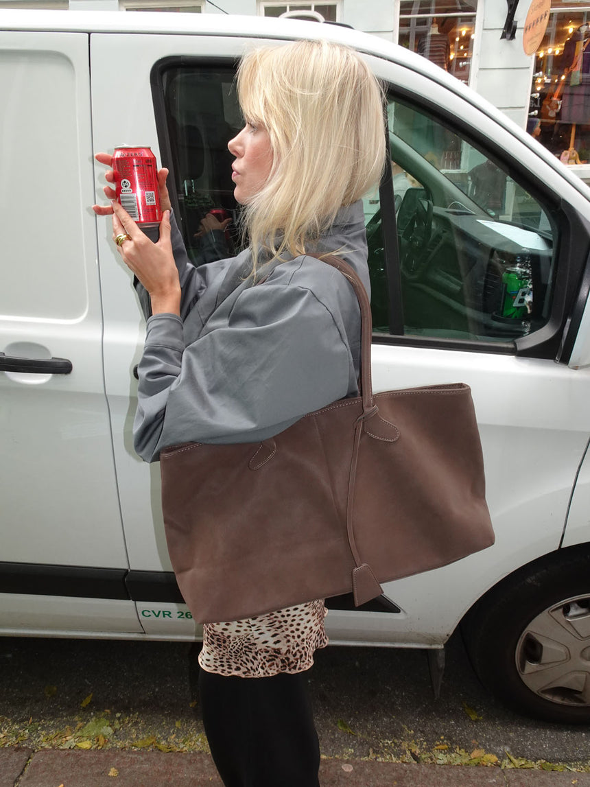 Solero håndtaske - Kaffe