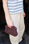 Calia hæklet clutch - Brun