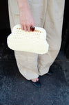 Calia hæklet clutch - Lys gul