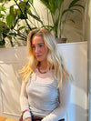 Monique halskæde - Rosa