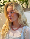 Monique halskæde - Rosa