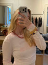 Monique halskæde - Rosa