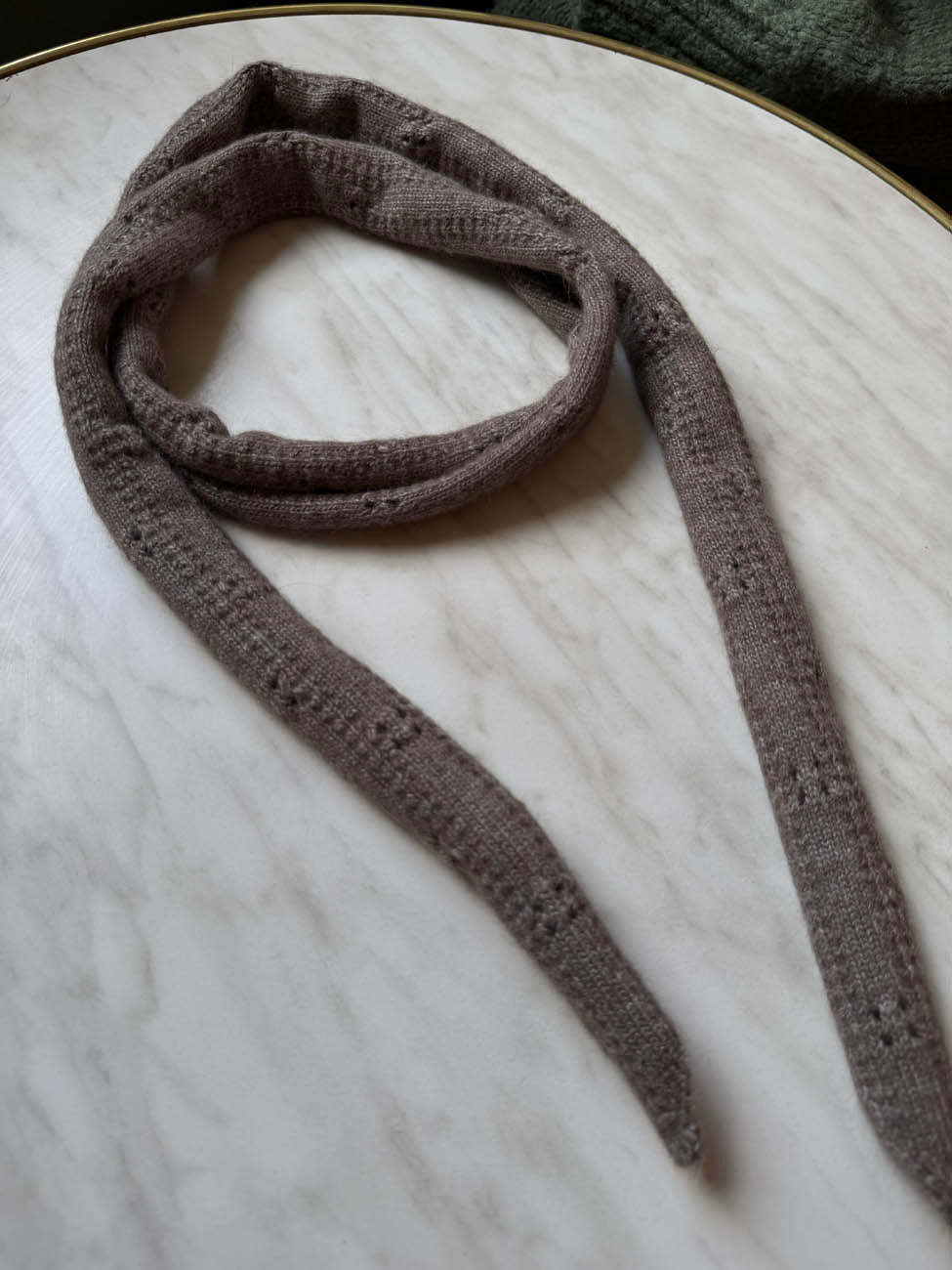 Tova halstørklæde - Taupe