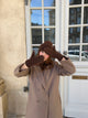 Fluffy handsker - Brun