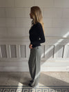 Ellen herringbone bukser - Grå