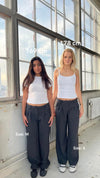 Blanca oversized suit pants - grå