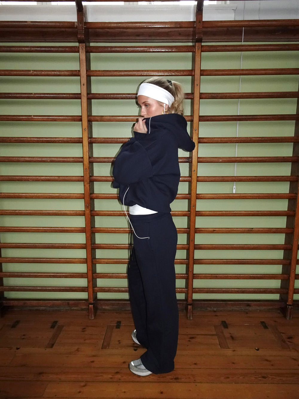 Anelise hoodie - Navy