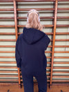 Anelise hoodie - Navy