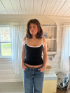 Wren tank top - Sort