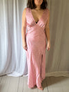 Marielle kjole med muslinge print