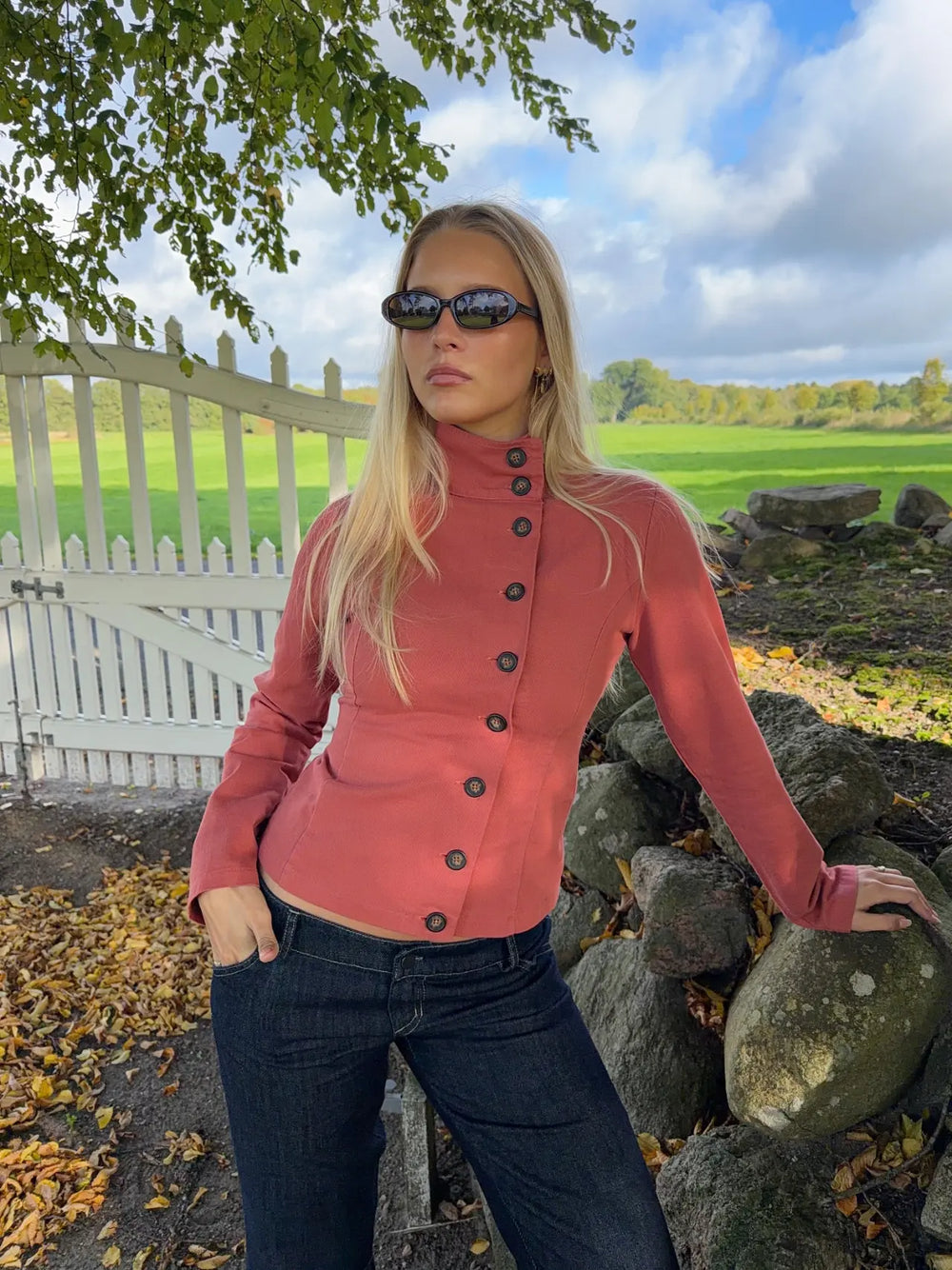 Talisa jakke - Koral