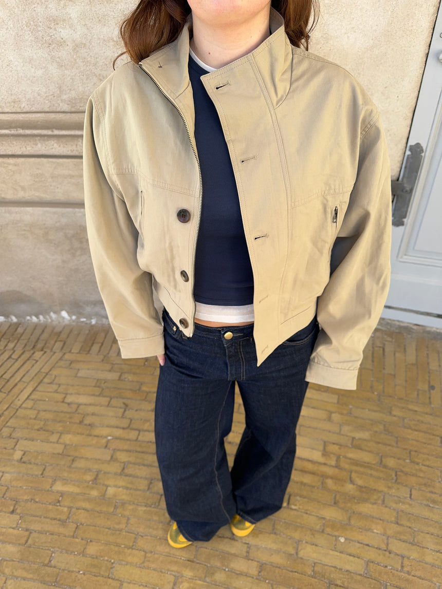 Nerissa jakke - Beige