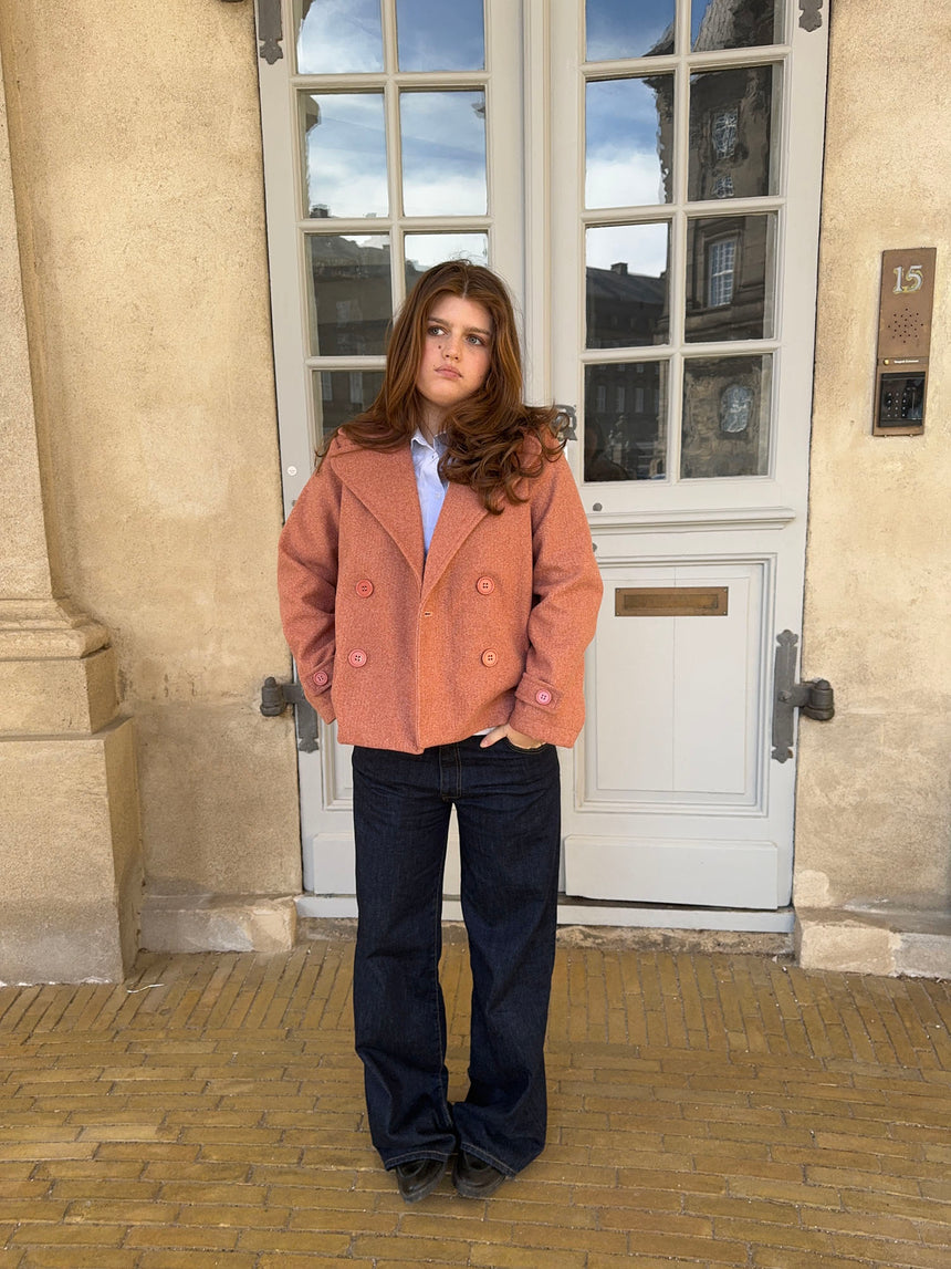 Ginalli jakke - Pink/rust
