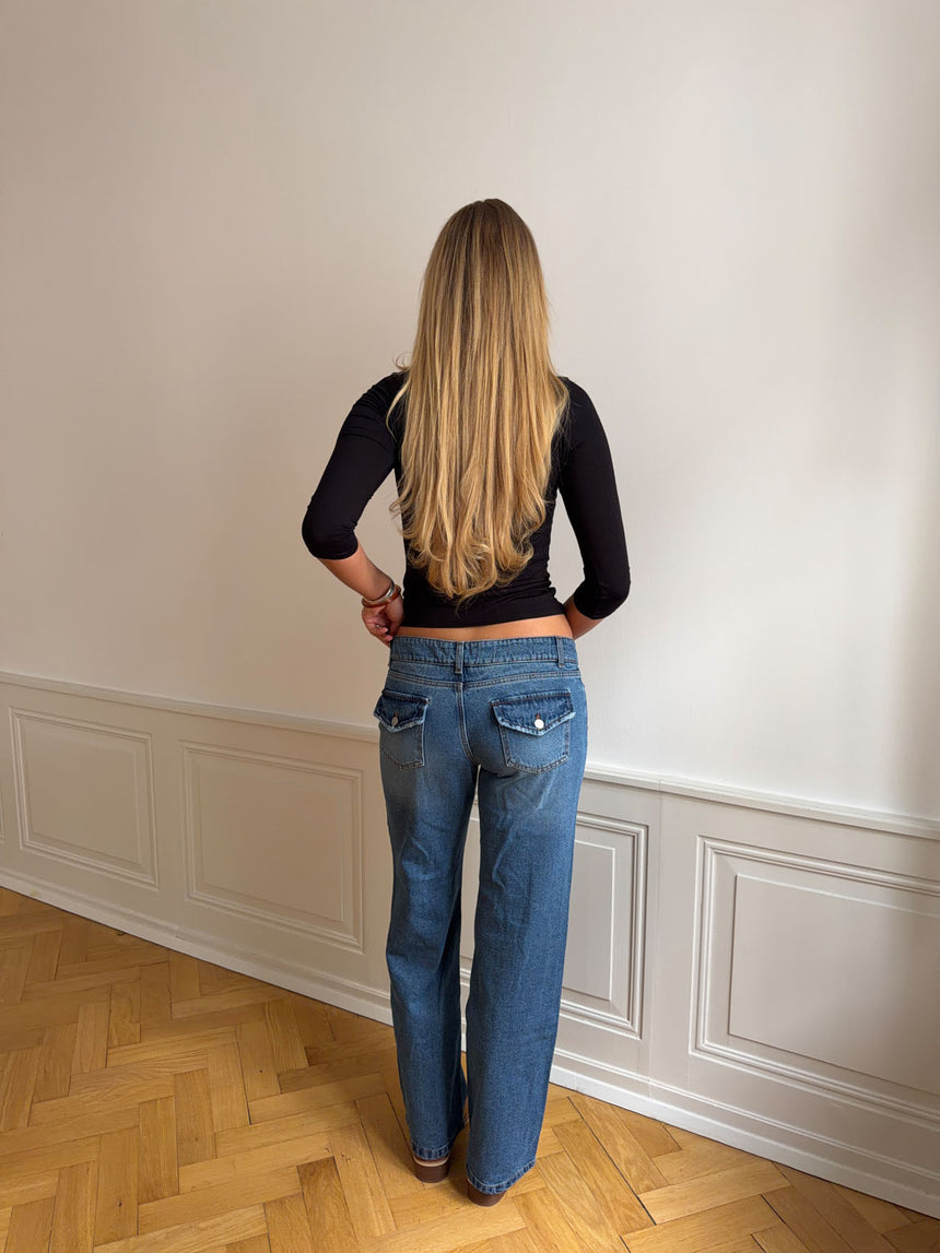 Lulia jeans - Blå denim