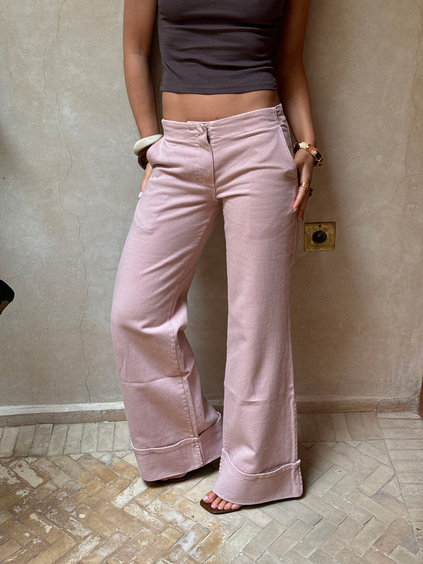 Siv jeans - Lyserød