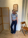 Senia bootcut jeans - Mørk denim