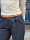 Idana jeans med detaljer - Blå