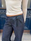 Idana jeans med detaljer - Blå