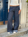 Idana jeans med detaljer - Blå