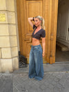 Betina jeans i denim - Blå