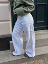 Lineana jeans med blonder - Hvid