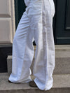 Lineana jeans med blonder - Hvid