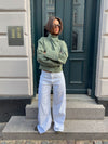 Lineana jeans med blonder - Hvid
