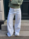 Lineana jeans med blonder - Hvid