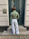 Lineana jeans med blonder - Hvid