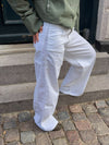 Lineana jeans med blonder - Hvid