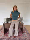 Gerda jeans med detaljer - Taupe