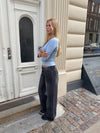 Bekka jeans med nitter - Sort