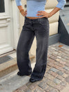 Bekka jeans med nitter - Sort