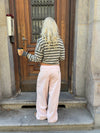 Tanija jeans med ring detaljer - Lyserød