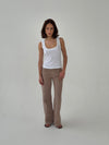 Lovia jeans - Taupe