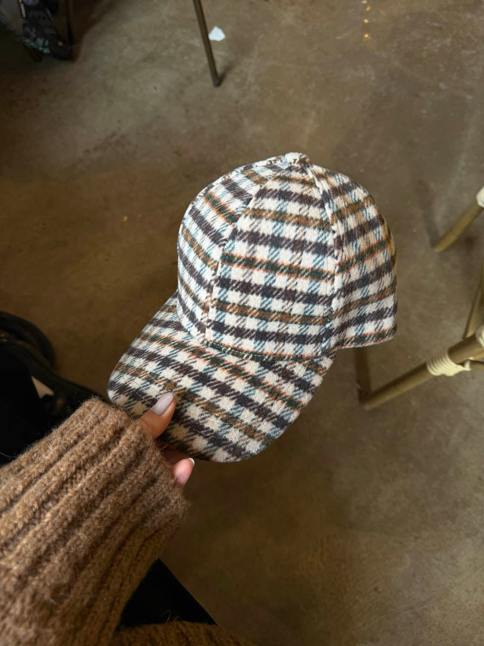 Madeline kasket med tern - Multifarvet