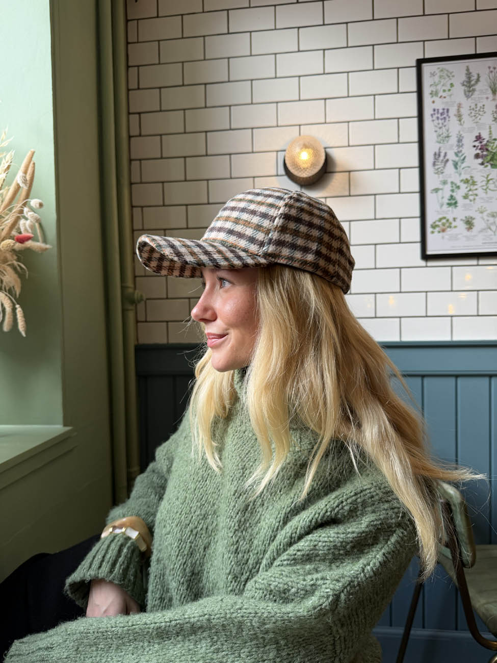 Madeline kasket med tern - Multifarvet