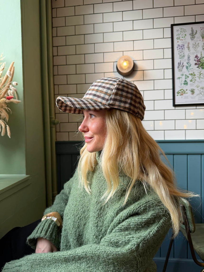 Madeline kasket med tern - Multifarvet