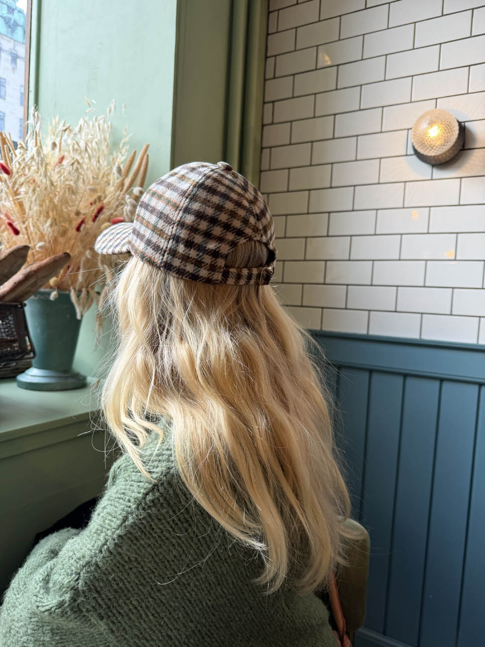 Madeline kasket med tern - Multifarvet