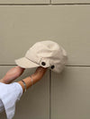 Kammi kasket med detaljer - Lys beige