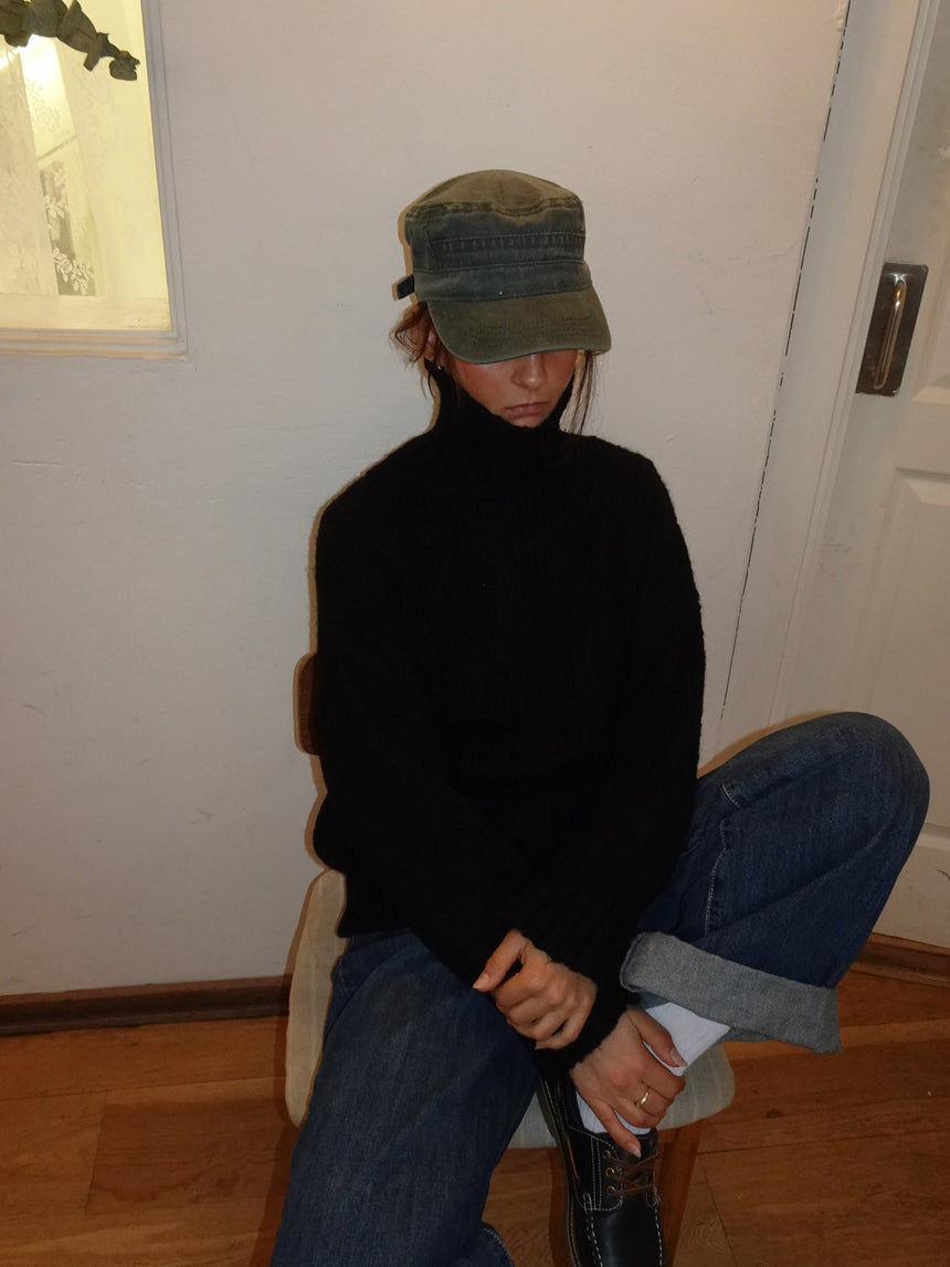 Myr kasket - Militærgrøn