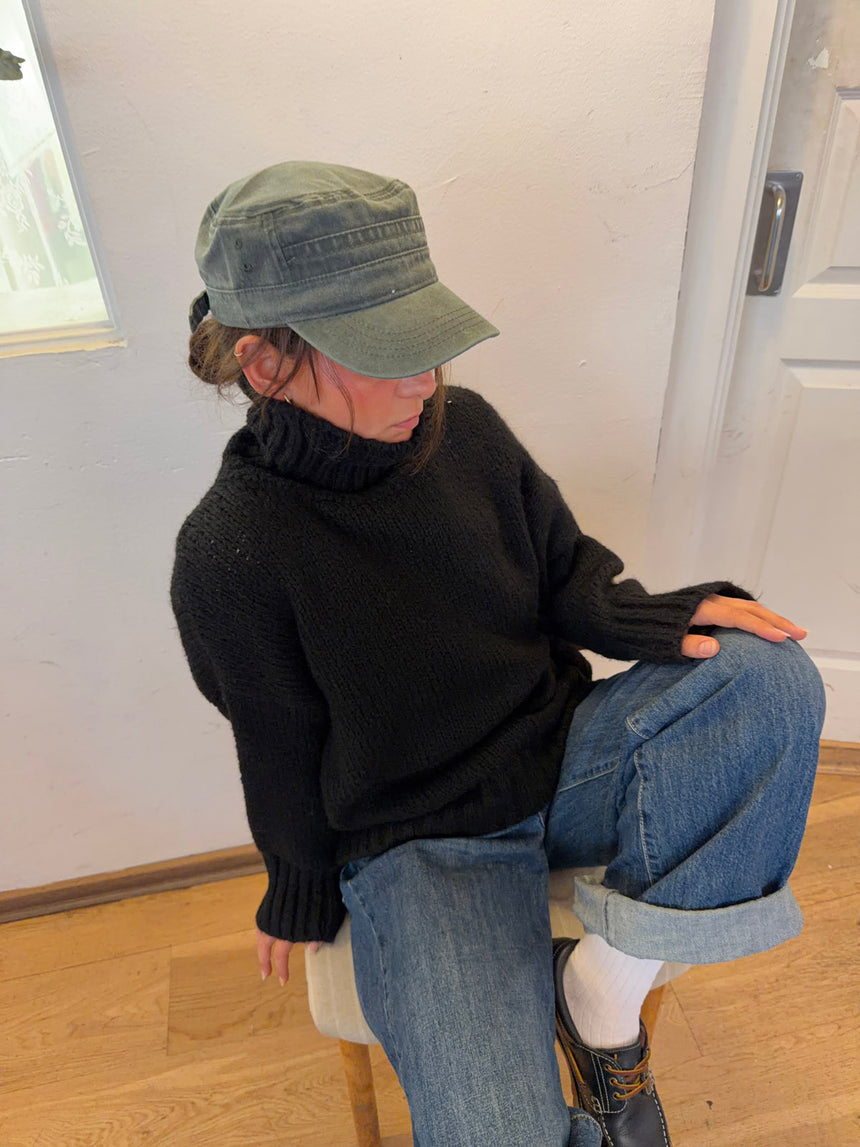 Myr kasket - Militærgrøn