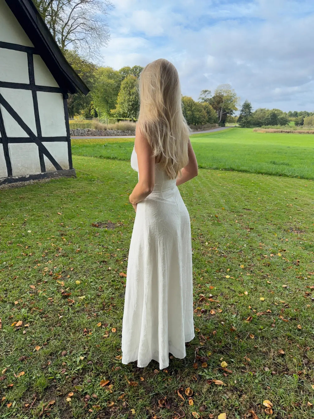Tilde kjole - Hvid