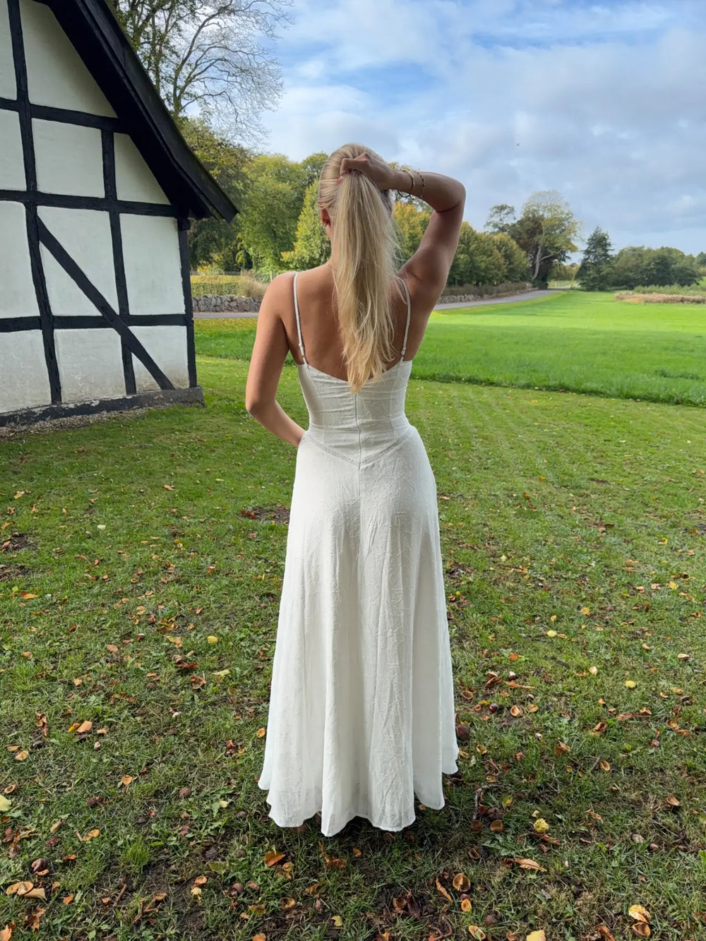 Tilde kjole - Hvid