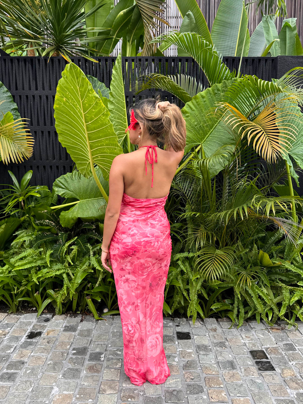 Rosa kjole - Lyserød