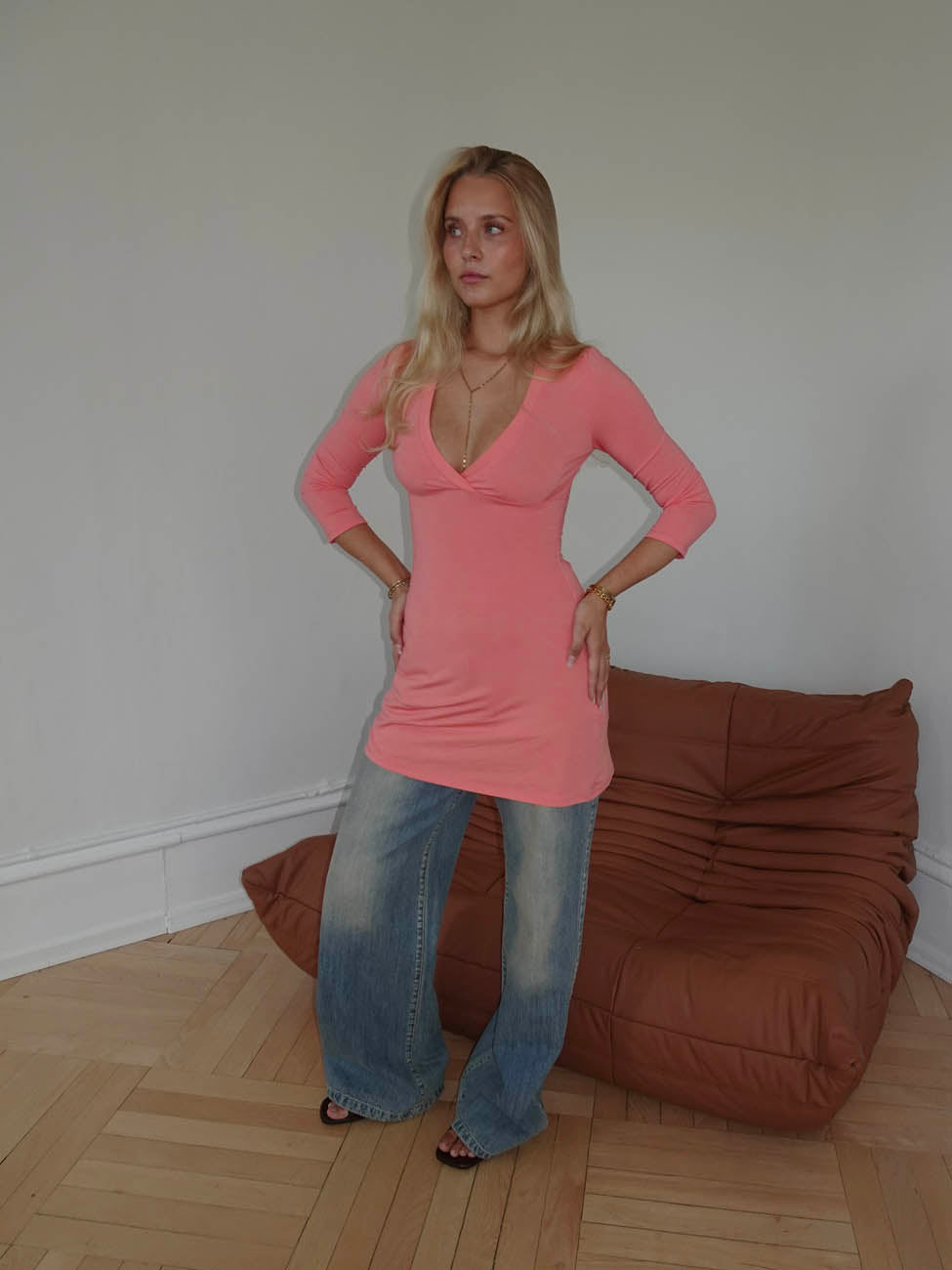 Celena kjole - Lyserød